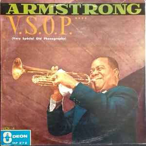 LOUIS ARMSTRONG / V.S.O.P (Very Special Old Phonography) Vol. 1 ~ Vinyl LP  CBS