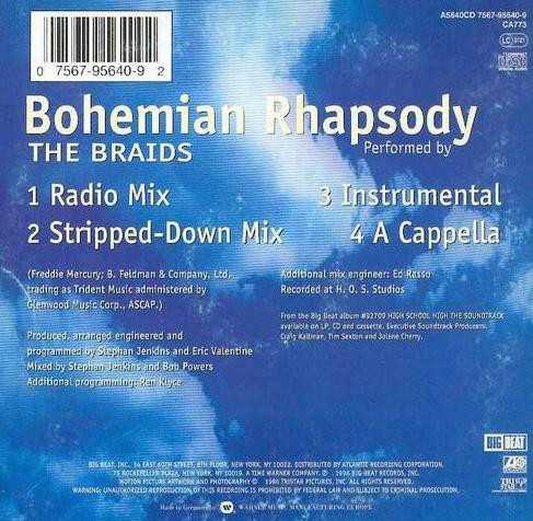 The Braids - Bohemian Rhapsody | Releases | Discogs