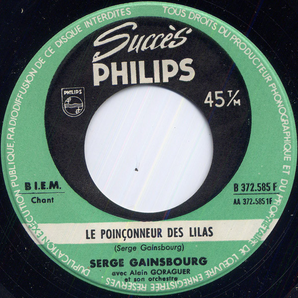 télécharger l'album Serge Gainsbourg Avec Alain Goraguer Et Son Orchestre - Le Poinçonneur Des Lilas