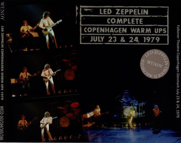 Led Zeppelin - Copenhagen Warm-Ups. The First And Second Night 