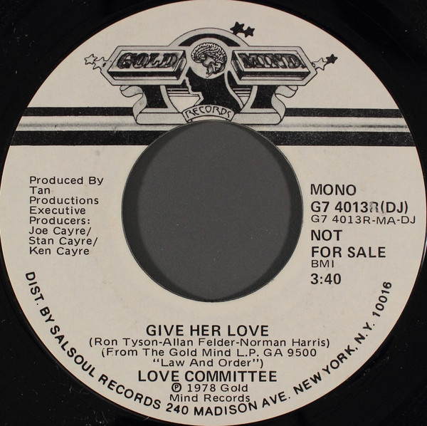 Love Committee – Tired Of Being Your Fool (1978, Vinyl) - Discogs