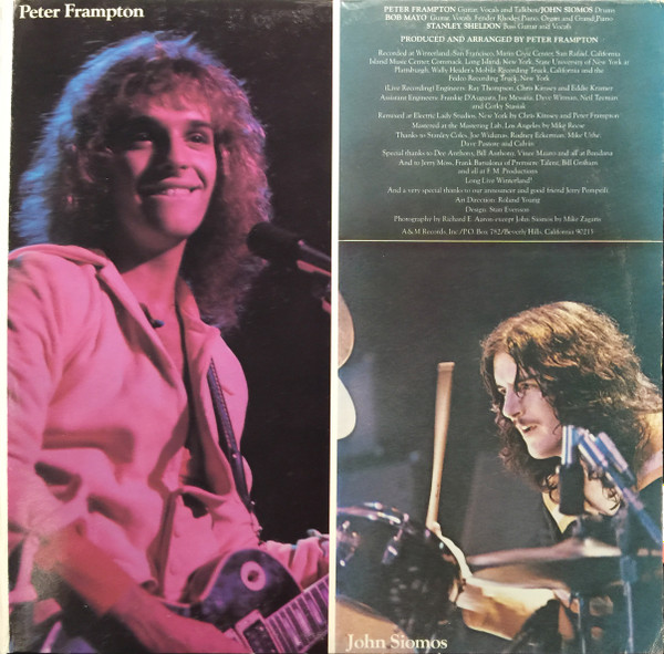 Peter Frampton - Frampton Comes Alive | A&M Records (SP-3703) - 3