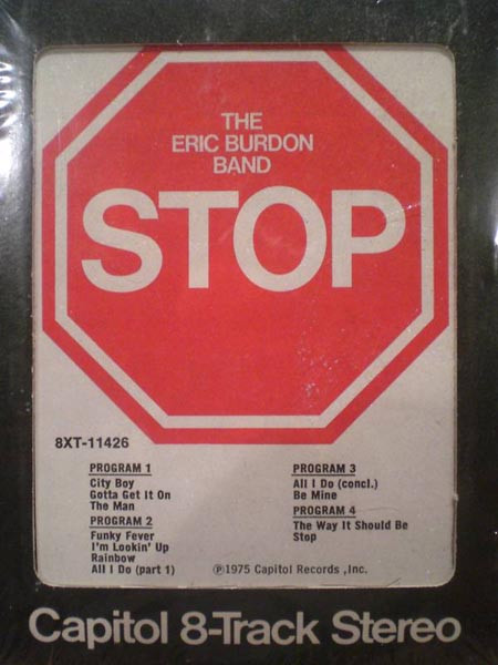 The Eric Burdon Band – Stop (1975, Gatefold, Vinyl) - Discogs