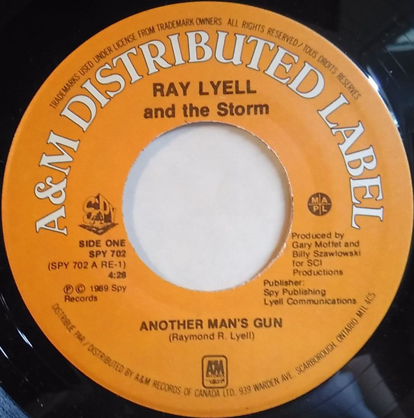 Ray Lyell And The Storm – Another Man's Gun (1989, Vinyl) - Discogs