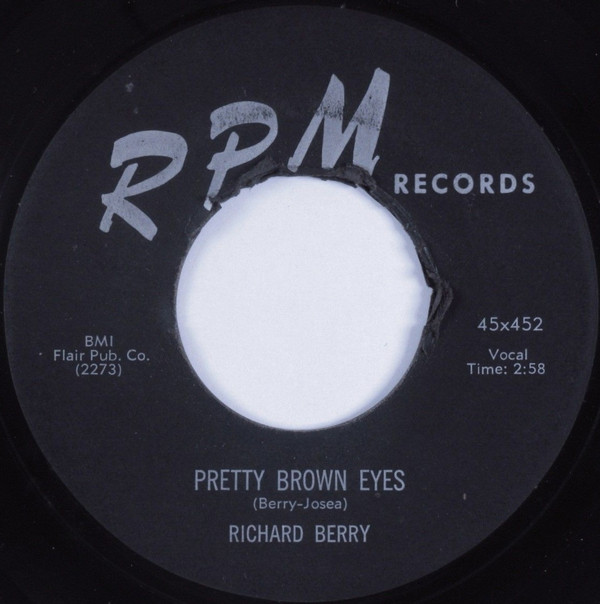 Album herunterladen Richard Berry - Pretty Brown Eyes I Am Bewildered