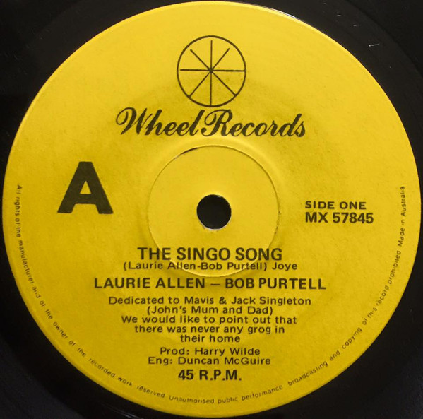 Album herunterladen Laurie Allen Bob Purtell - The Singo Song Who Am I