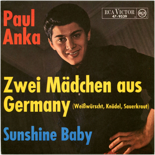lataa albumi Paul Anka - Zwei Mädchen Aus Germany