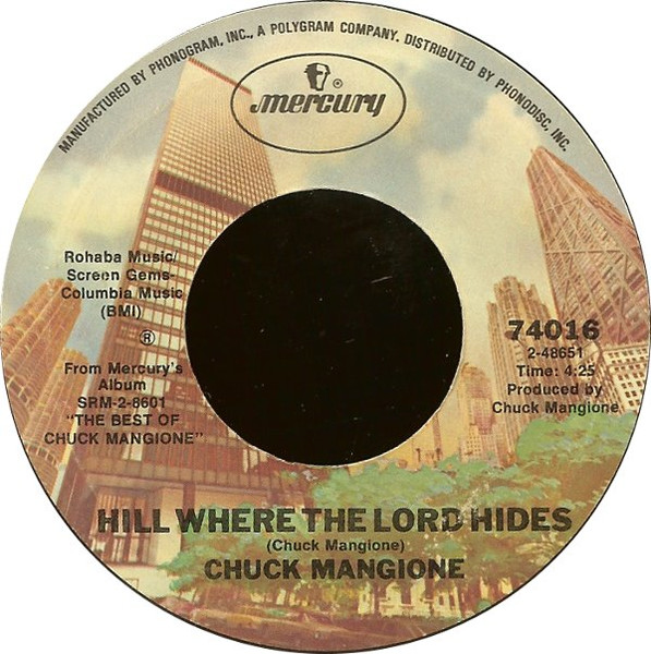 ロフト・クラッシック12inch☆CHUCK MANGIONE / Hill where the lord