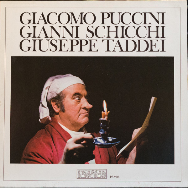 ladda ner album Giacomo Puccini, Giuseppe Taddei - Gianni Schicchi