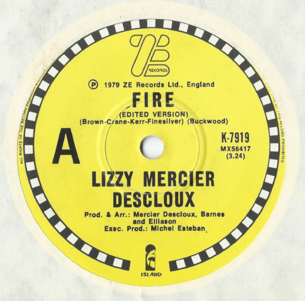 ladda ner album Lizzy Mercier Descloux - Fire Edited Version Mission Impossible