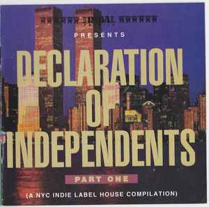 Declaration Of Independents Part One (A NYC Indie Label House Compilation) - Various