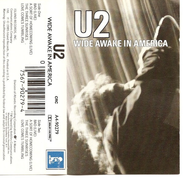 U2 – Wide Awake In America (CD) - Discogs