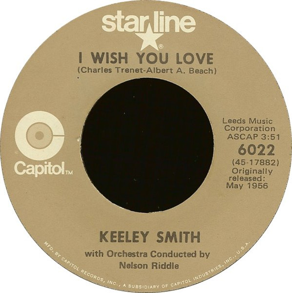 45cat - Louis Prima And Keely Smith - That Old Black Magic / You Are My  Love - Capitol - USA - F4063