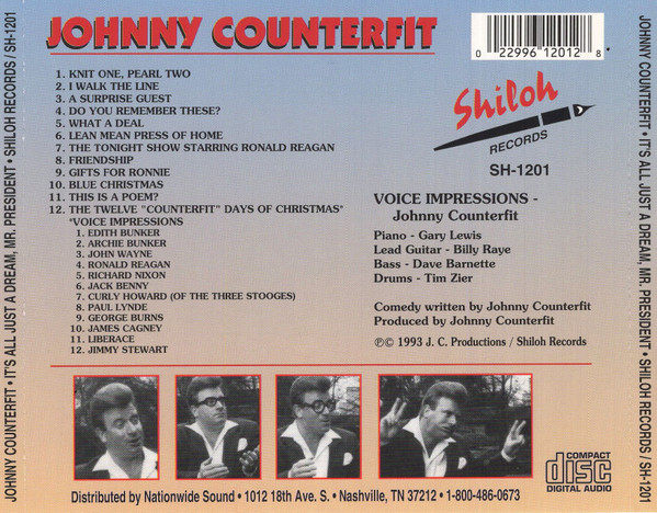 lataa albumi Johnny Counterfit - Its All Just A Dream Mr President