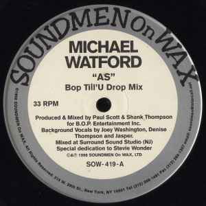 Michael Watford – As (1998, Vinyl) - Discogs