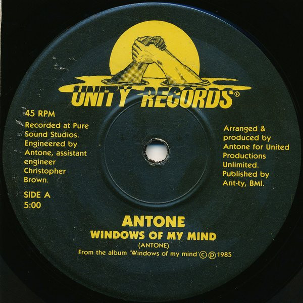 Antone & The Underworld – Windows Of My Mind (1985, Vinyl) - Discogs