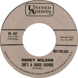 Obrey Wilson - She's A Good Looker album cover