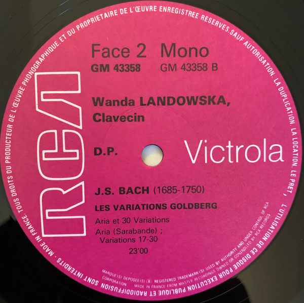 ladda ner album Bach Wanda Landowska - Bach Goldberg Variations
