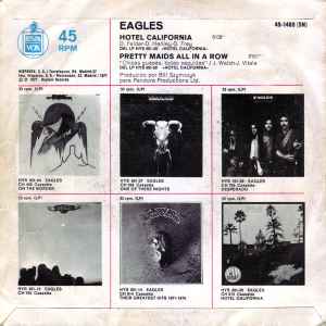 Eagles Hotel California 1977 Vinyl Discogs