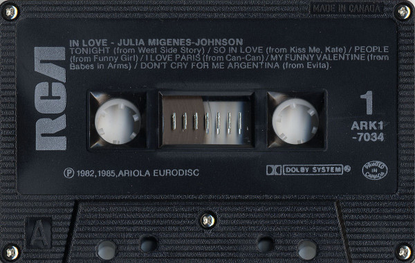 baixar álbum Julia Migenes Johnson - In Love
