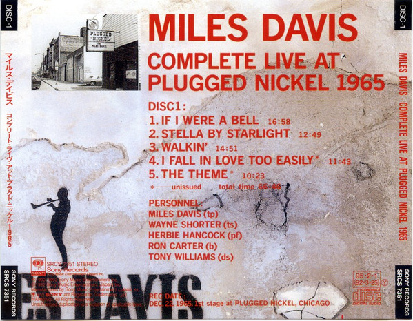 lataa albumi Miles Davis - Complete Live At Plugged Nickel 1965