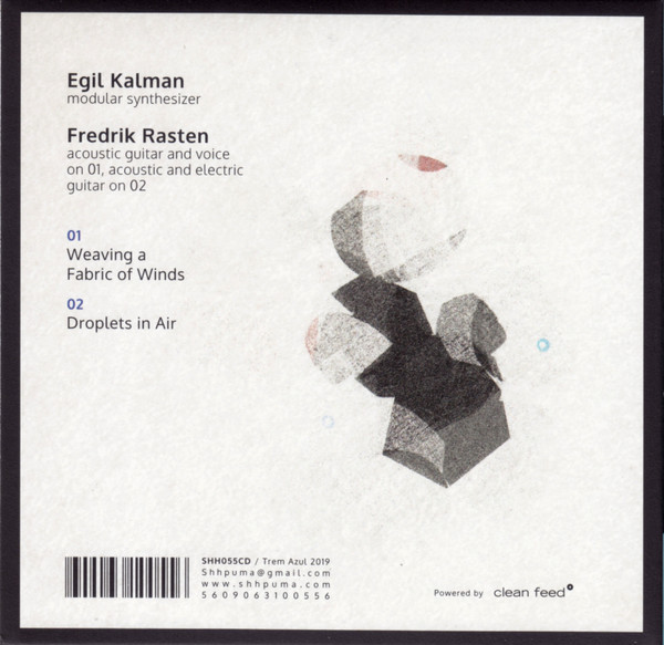 last ned album Egil Kalman & Fredrik Rasten - Weaving A Fabric Of Winds