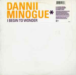 Dannii Minogue - I Begin To Wonder album cover
