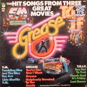 Friday Night Fever (2) - The Hit Songs From Three Great Movies album cover