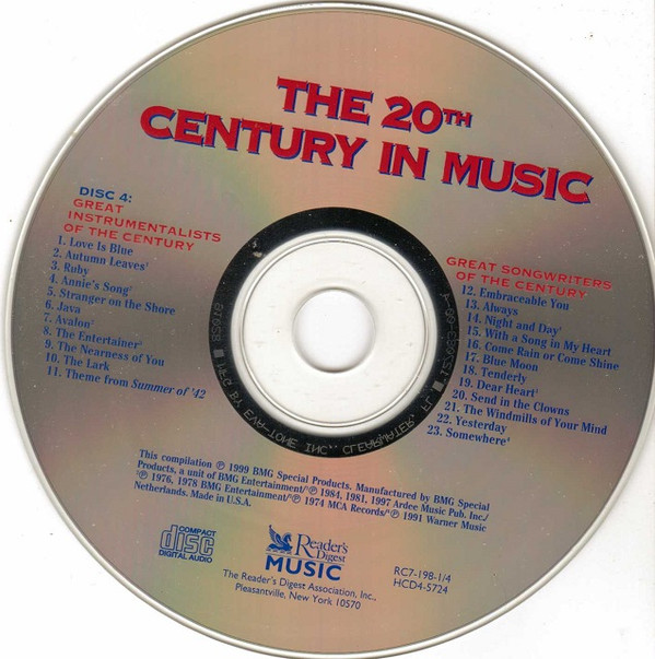 baixar álbum Various - The 20th Century In Music