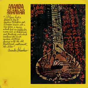 Ananda Shankar – Ananda Shankar (1970, Vinyl) - Discogs