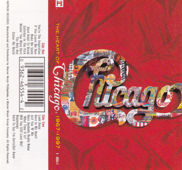 Chicago – The Heart Of Chicago 1967-1997 (1997, Cassette) - Discogs
