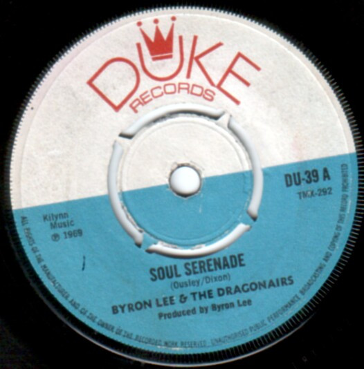 last ned album Byron Lee & The Dragonairs - Soul Serenade Bond In Bliss