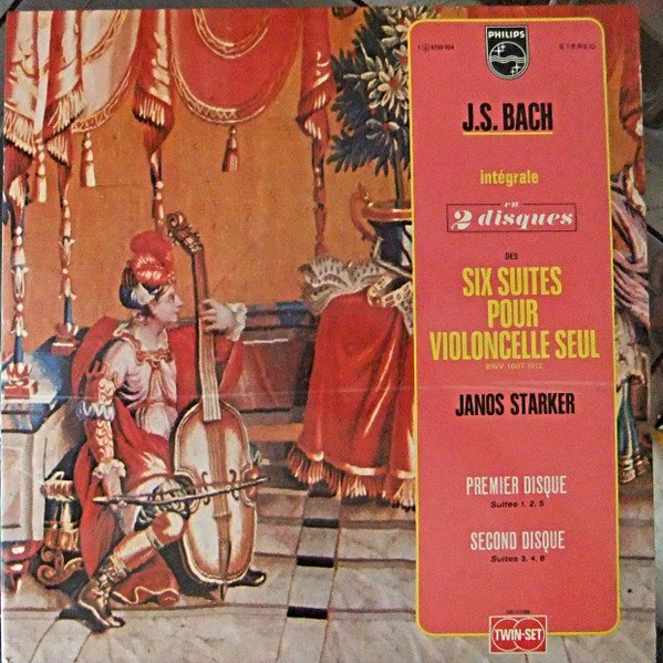 Johann Sebastian Bach - Janos Starker – Suites For Unaccompanied