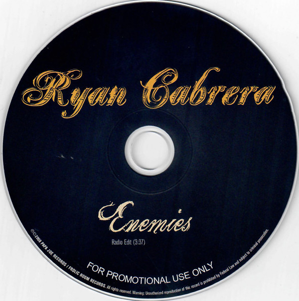 Album herunterladen Ryan Cabrera - Enemies