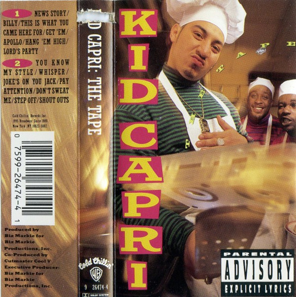 Kid Capri – The Tape (1991, Cassette) - Discogs