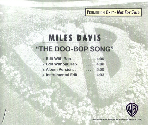 Miles Davis – The Doo-Bop Song (1992, Vinyl) - Discogs