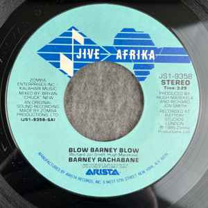 Barney Rachabane - Blow Barney Blow album cover