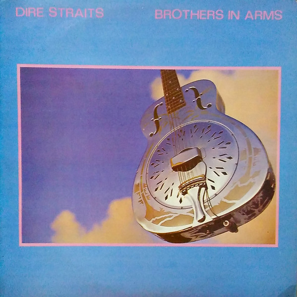 Dire Straits – Brothers In Arms (1985, Blue Swirl Labels, Vinyl 