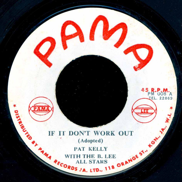 Pat Kelley – If It Don't Work Out (1969, Vinyl) - Discogs