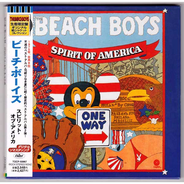 The Beach Boys – Spirit Of America (1998, Papersleeve, Gatefold