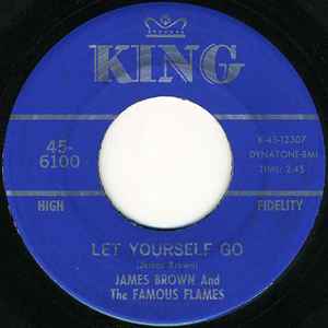 James Brown & The Famous Flames - Let Yourself Go / Good Rockin' Tonight album cover
