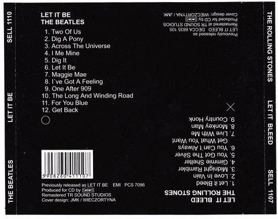 Album herunterladen The Rolling Stones, The Beatles - Let It Bleed Let It Be