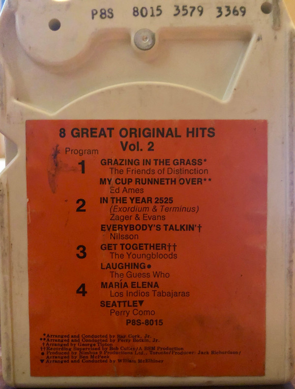 lataa albumi Various - 8 Great Original Hits Vol 2