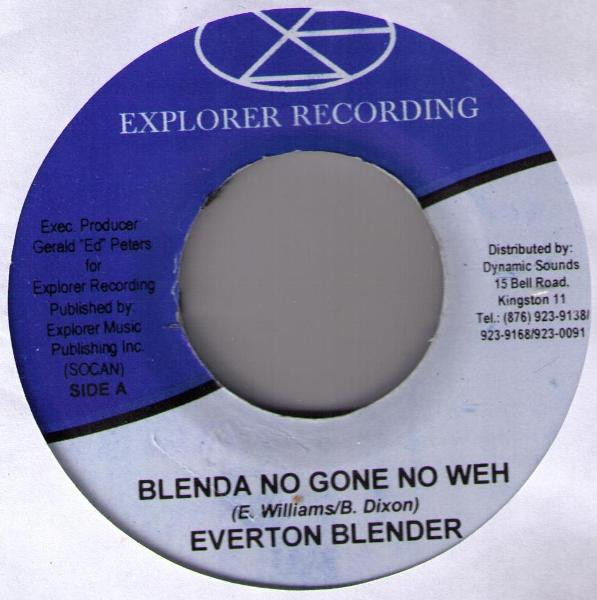 baixar álbum Everton Blender - Blenda No Gone No Weh