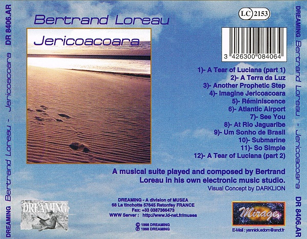 télécharger l'album Bertrand Loreau - Jericoacoara