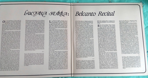 télécharger l'album Luciana Serra - Belcanto Recital