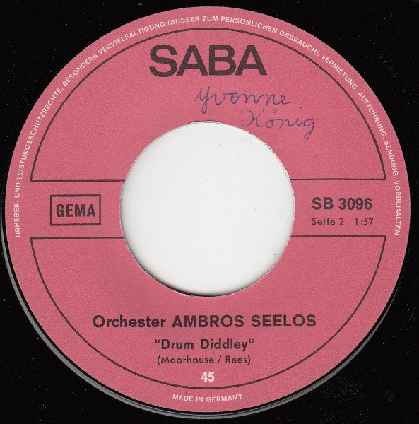 descargar álbum Orchester Ambros Seelos - Cap Kennedy Beat