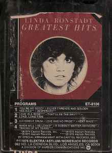 Linda Ronstadt – Greatest Hits (1976, 8-Track Cartridge) - Discogs