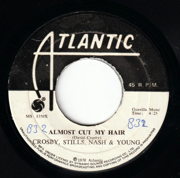 Crosby, Stills, Nash & Young – Almost Cut My Hair/Helpless (Vinyl) - Discogs