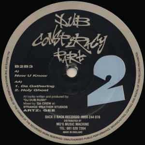 DJ Dub Rush - Dub Conspiracy Part 2 album cover
